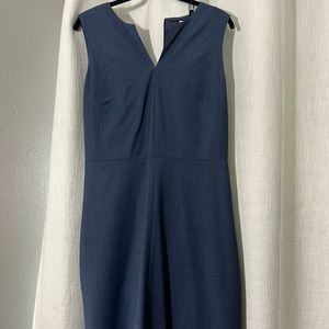 Navy theory mid length dress | Size 8